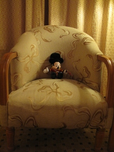 Wentworth Seated in Armchair